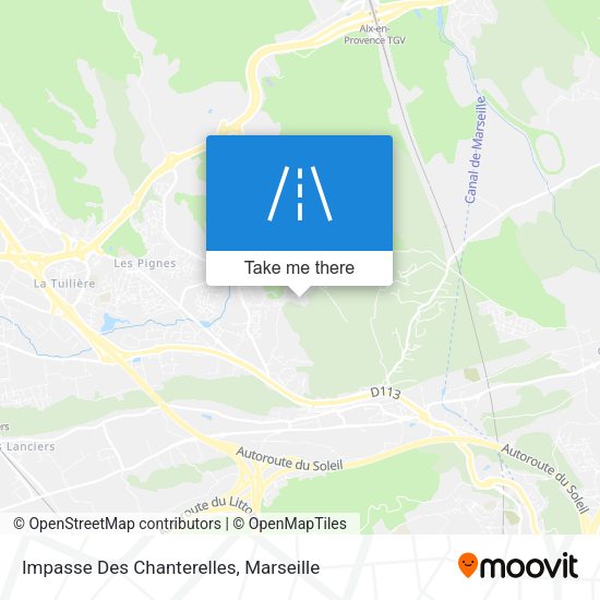 Impasse Des Chanterelles map