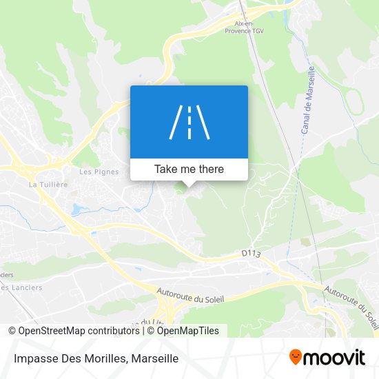 Impasse Des Morilles map