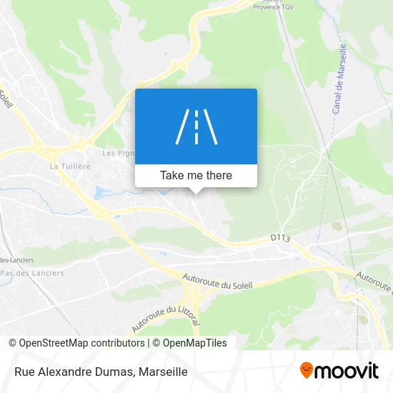 Rue Alexandre Dumas map