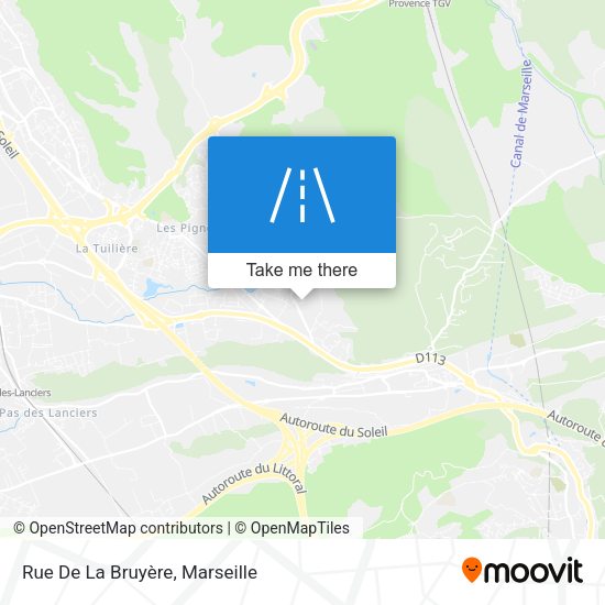Rue De La Bruyère map