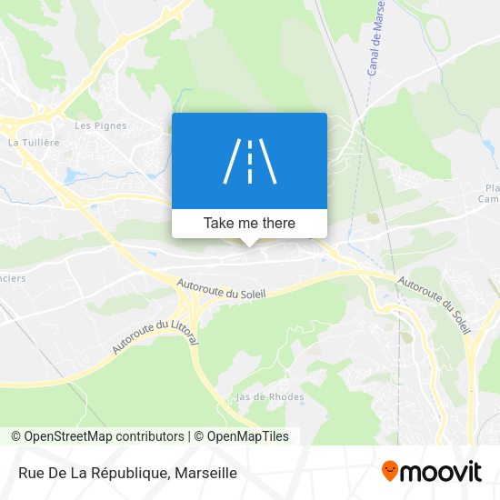 Rue De La République map