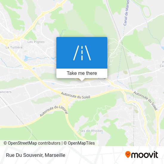Rue Du Souvenir map