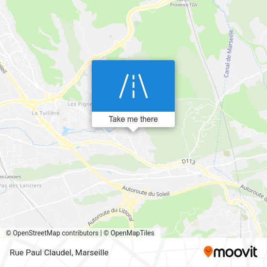 Rue Paul Claudel map