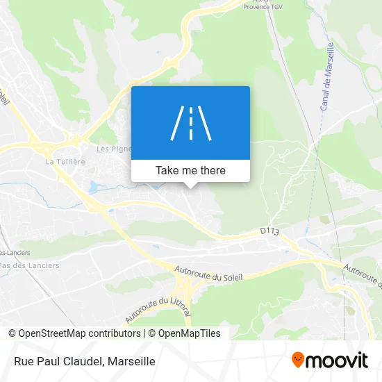 Rue Paul Claudel map