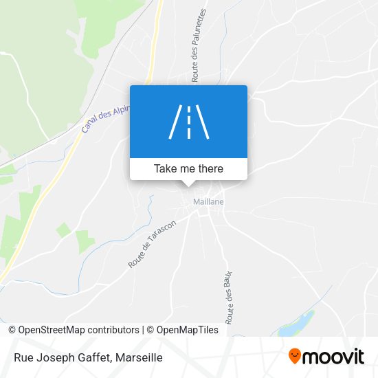 Rue Joseph Gaffet map