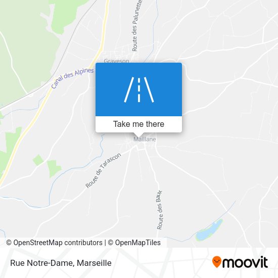 Rue Notre-Dame map