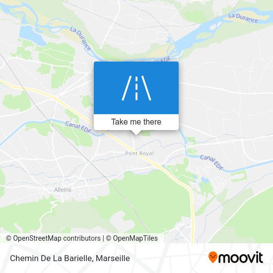 Chemin De La Barielle map
