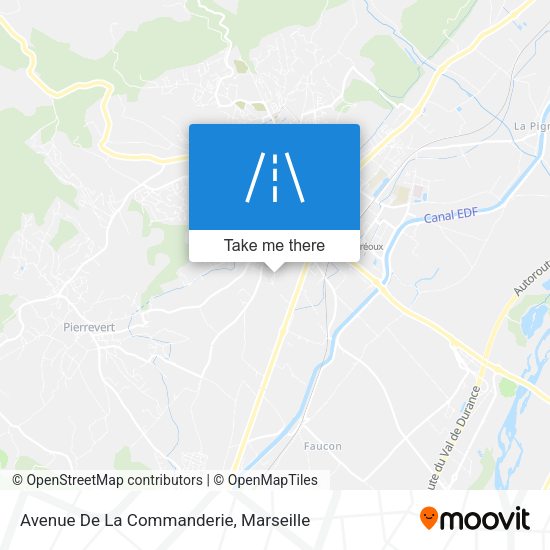 Avenue De La Commanderie map