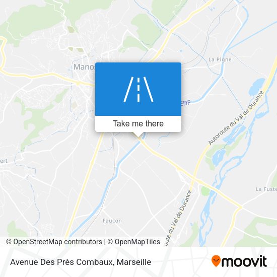 Avenue Des Près Combaux map