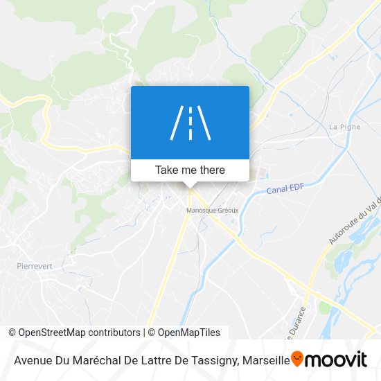 Avenue Du Maréchal De Lattre De Tassigny map
