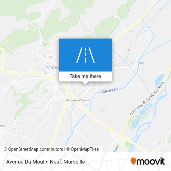 Avenue Du Moulin Neuf map
