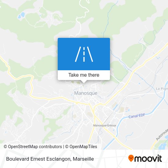 Boulevard Ernest Esclangon map