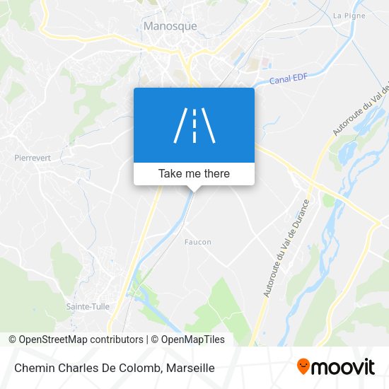 Chemin Charles De Colomb map