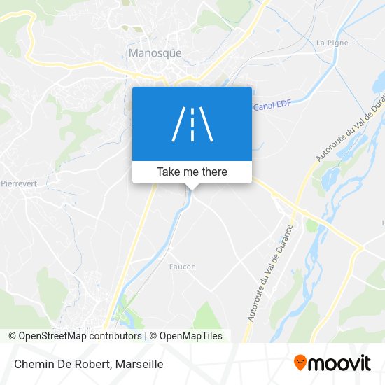 Chemin De Robert map