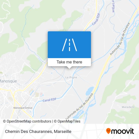 Chemin Des Chaurannes map