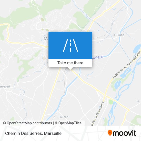Chemin Des Serres map