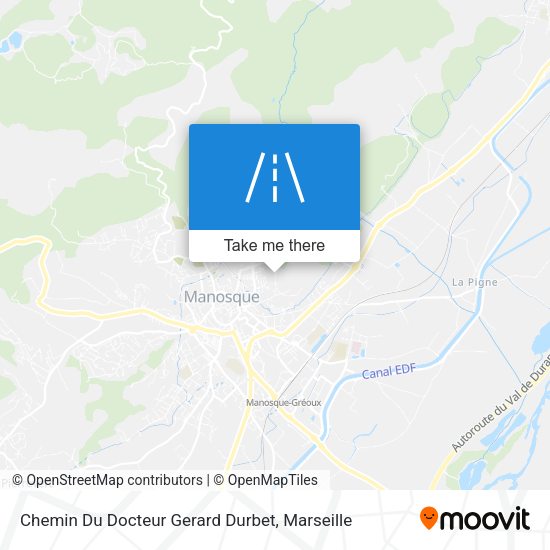 Chemin Du Docteur Gerard Durbet map