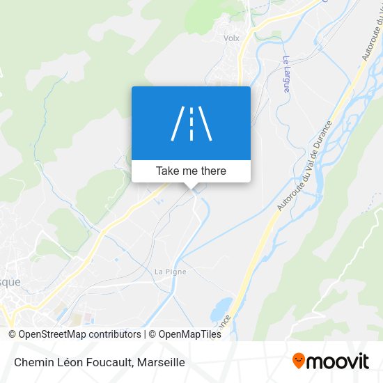 Chemin Léon Foucault map
