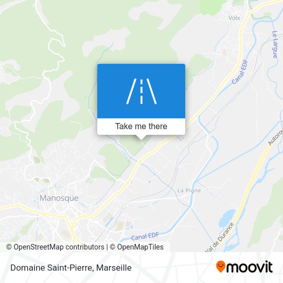 Domaine Saint-Pierre map