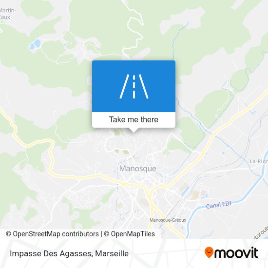 Impasse Des Agasses map