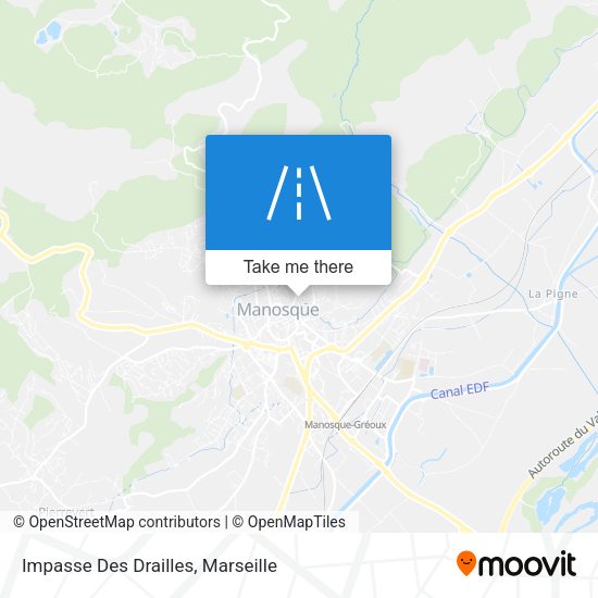 Impasse Des Drailles map