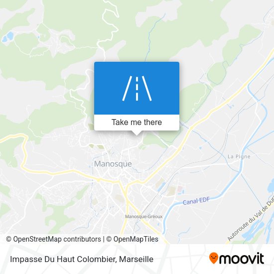 Impasse Du Haut Colombier map