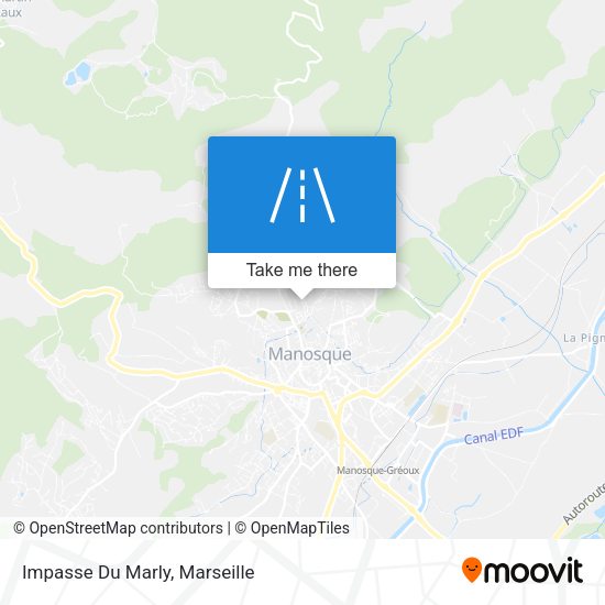 Impasse Du Marly map