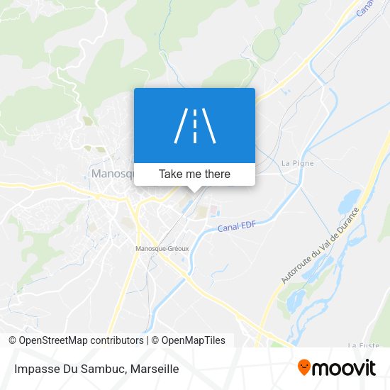 Impasse Du Sambuc map