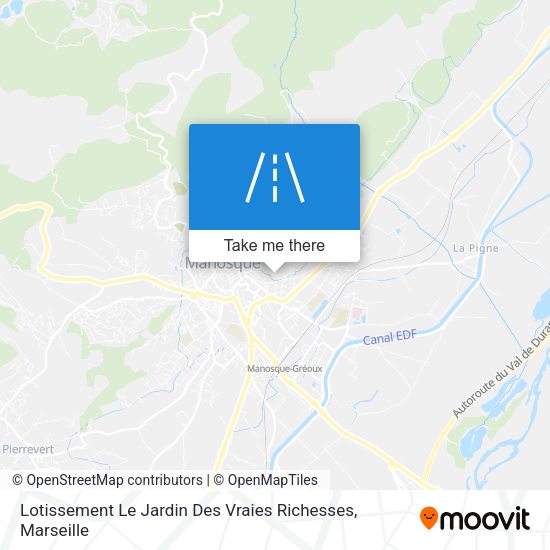 Lotissement Le Jardin Des Vraies Richesses map