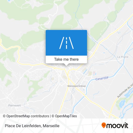 Place De Leinfelden map