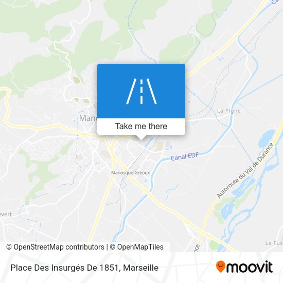 Place Des Insurgés De 1851 map
