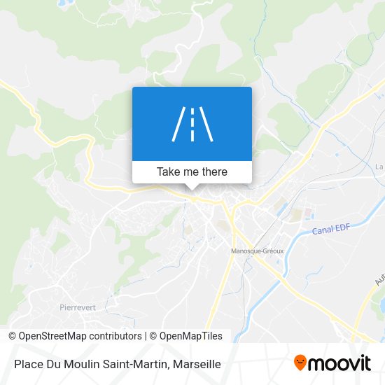 Place Du Moulin Saint-Martin map