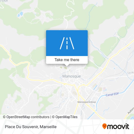 Place Du Souvenir map