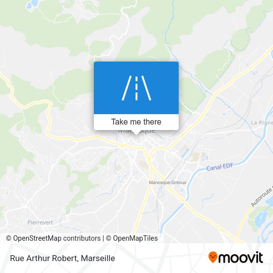 Rue Arthur Robert map