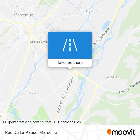 Rue De La Pause map