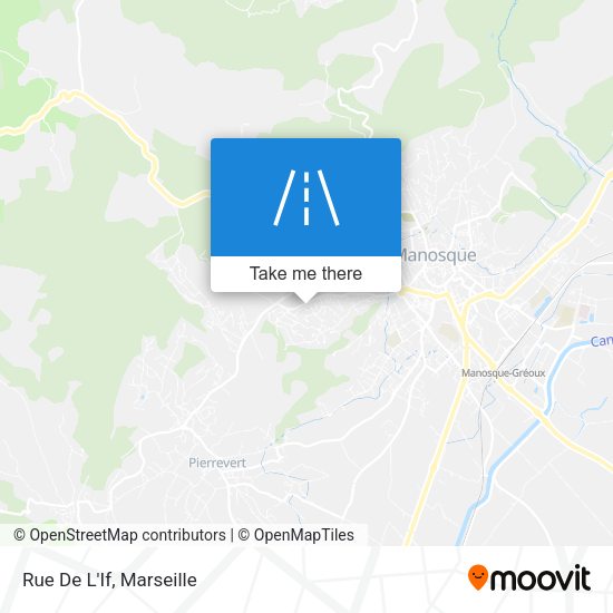 Rue De L'If map