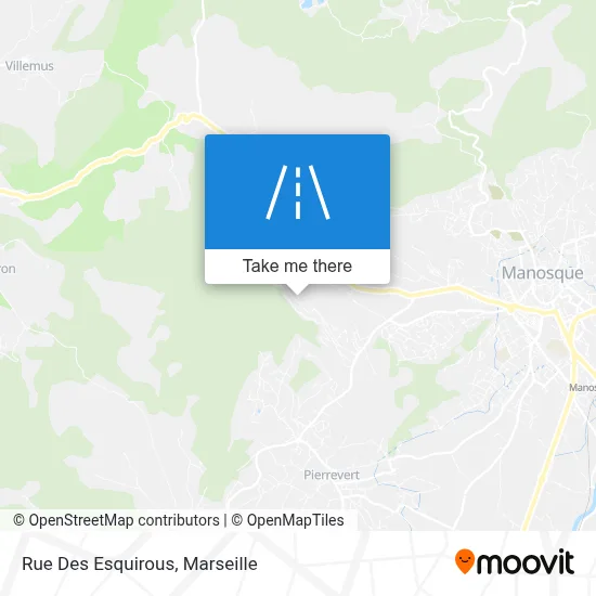 Rue Des Esquirous map