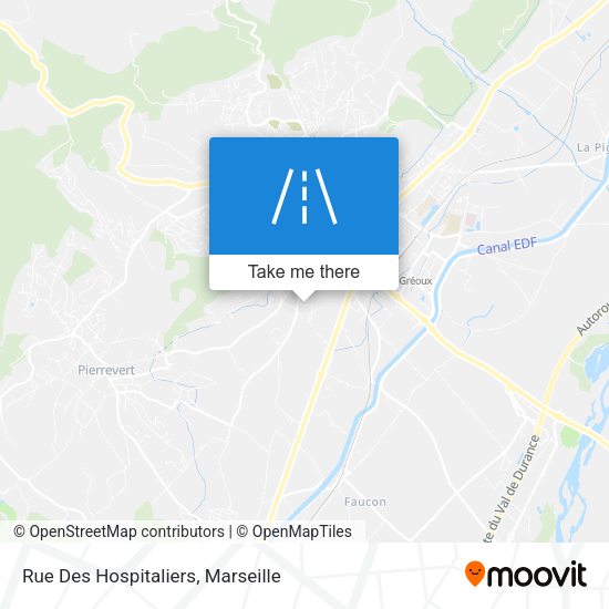 Rue Des Hospitaliers map