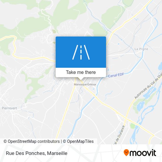 Rue Des Ponches map