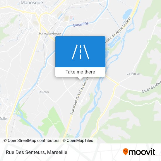 Rue Des Senteurs map