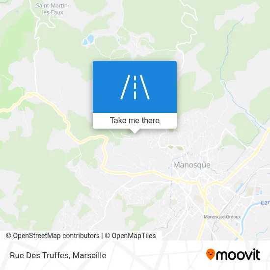 Rue Des Truffes map