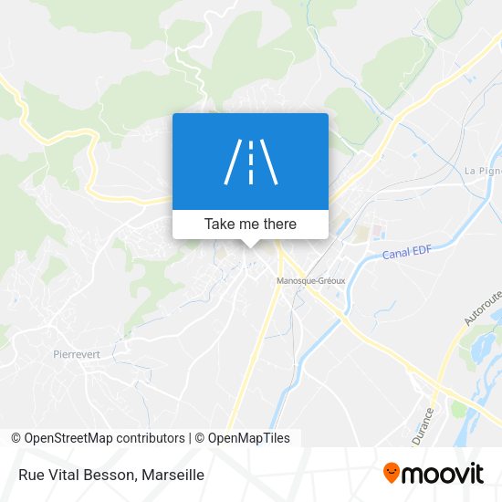 Rue Vital Besson map