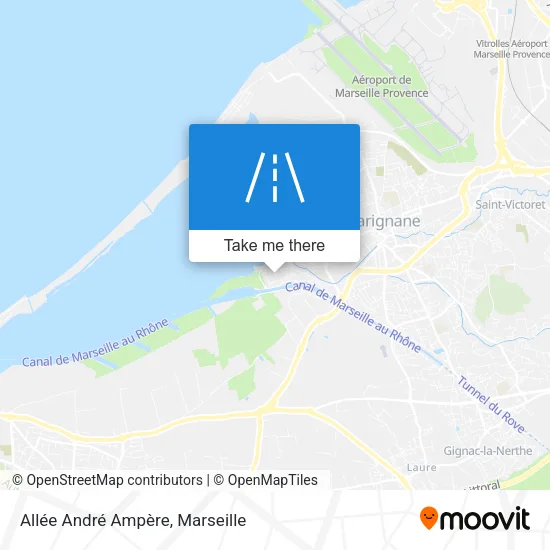 Allée André Ampère map