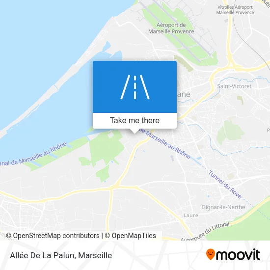 Allée De La Palun map