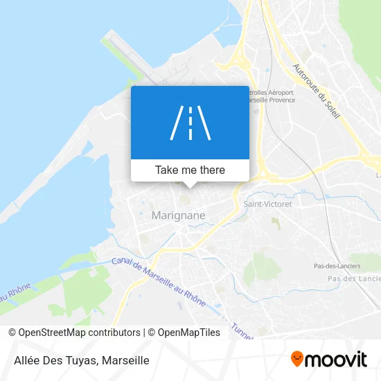 Allée Des Tuyas map
