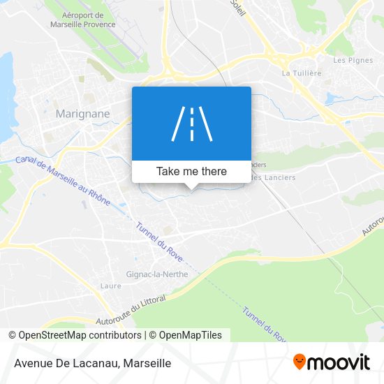 Avenue De Lacanau map