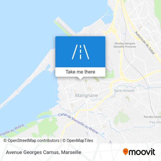 Avenue Georges Carnus map