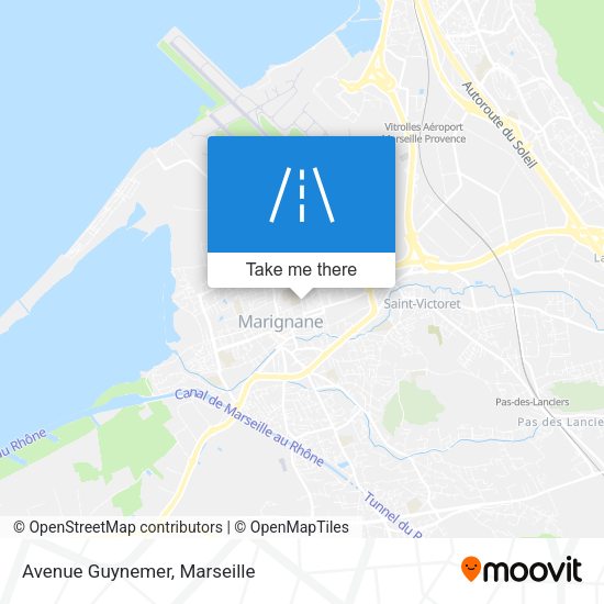 Avenue Guynemer map
