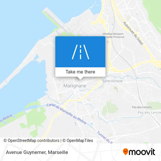 Avenue Guynemer map