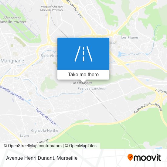 Avenue Henri Dunant map